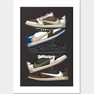 sneaker scott low full color Posters and Art